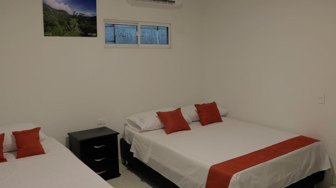 Puerto Caribe Hostal Guachaca المظهر الخارجي الصورة
